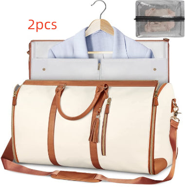 Large Capacity Foldable Travel Duffle Bag, Waterproof Tote