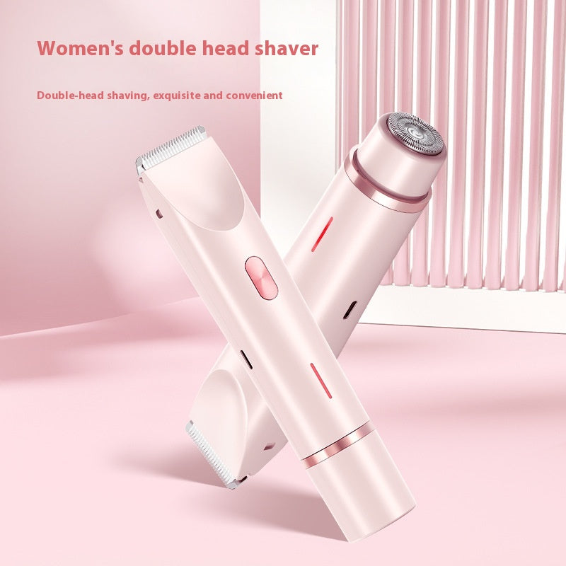 2-in-1 Women's Electric Double Head Hair Remover Shaver