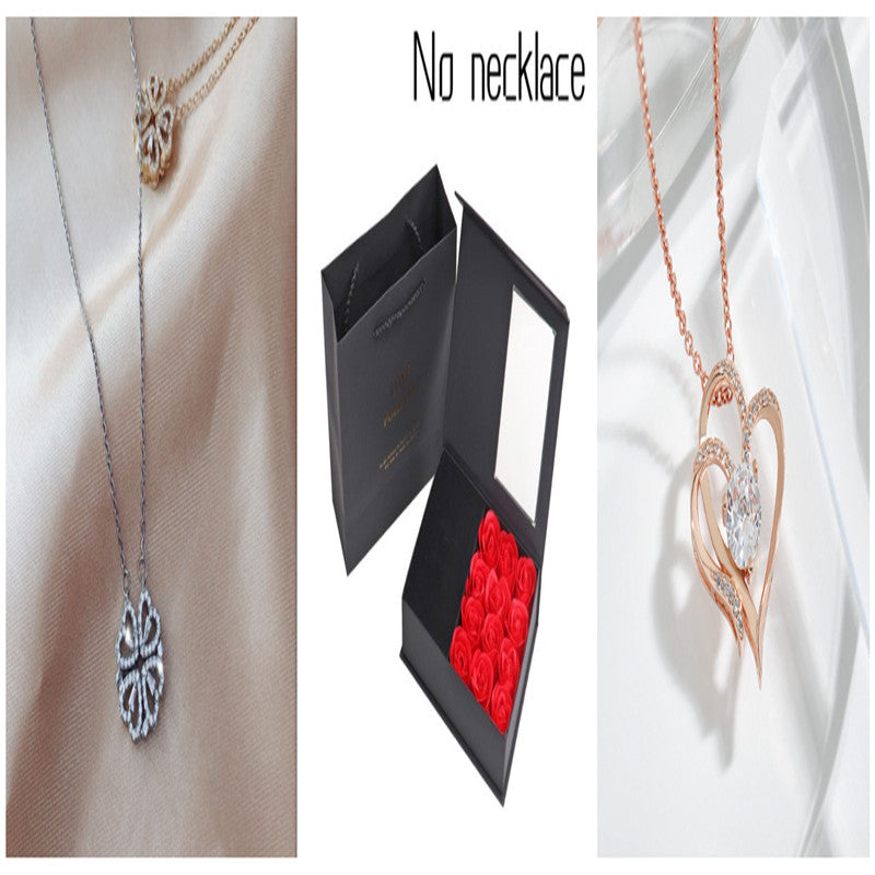 Detachable Four-Leaf Clover Necklace for Women, Multi-Wear Style