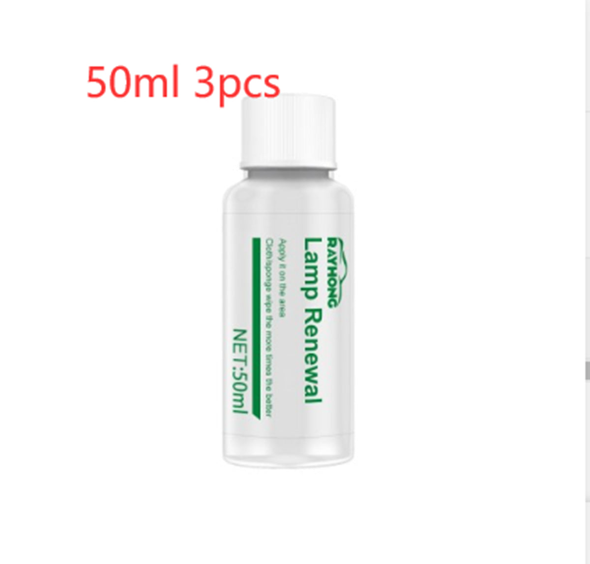 Car Headlight Restoration Liquid for Yellowed and Cloudy Lenses