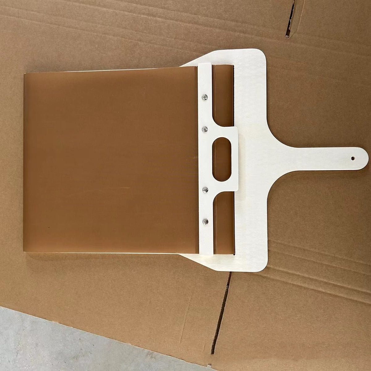 Sliding Pizza Peel With Wooden Handle, Space-Saving Storage
