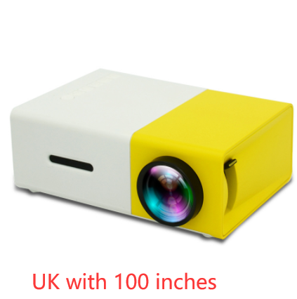 Mini HD LED Home Cinema Projector with HDMI and USB Audio