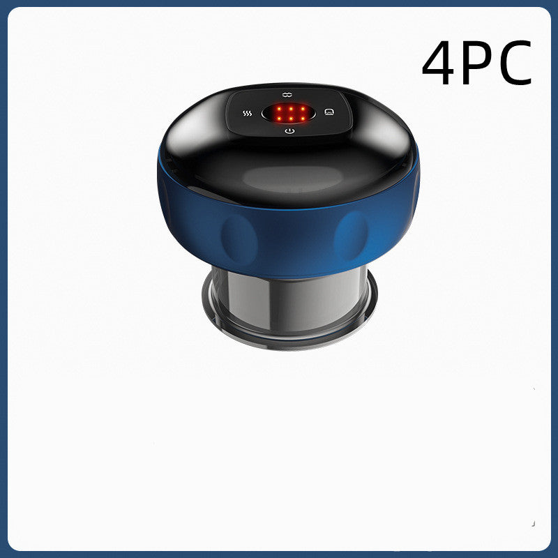 Electric Vacuum Cupping Body Massager With 12 Speeds, USB Charging