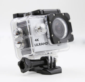 4K Waterproof Action Camera with 2 Inch Screen and Wi-Fi