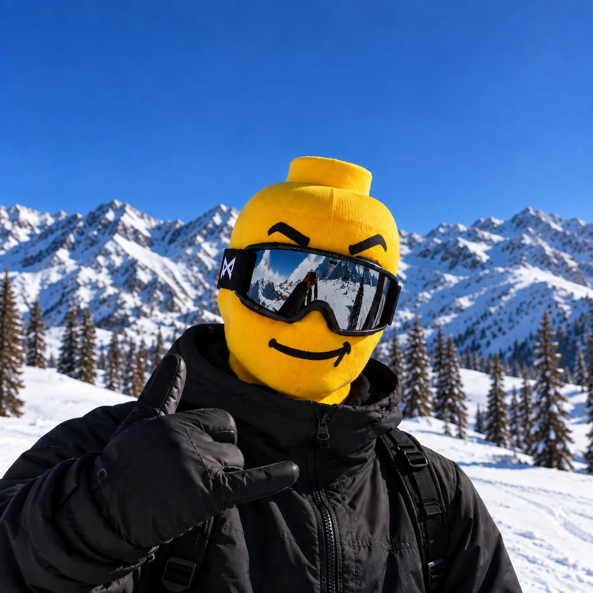Printed Novelty Ski Mask Balaclava For Cycling And Outdoors