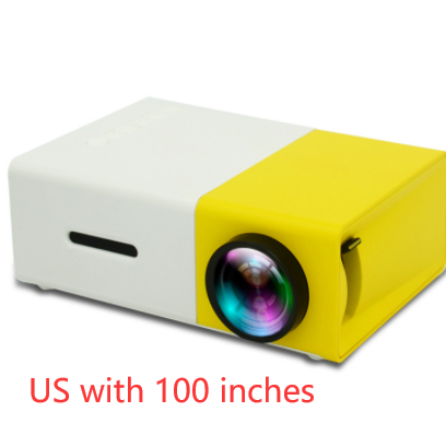 Mini HD LED Home Cinema Projector with HDMI and USB Audio