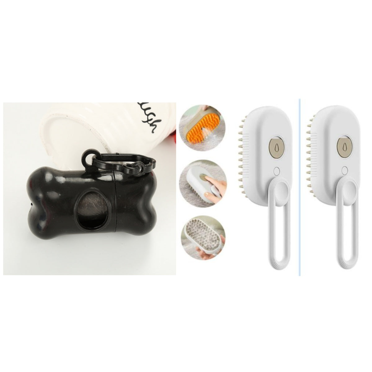 3-in-1 Electric Spray Cat and Dog Steam Brush for Pet Hair Massage