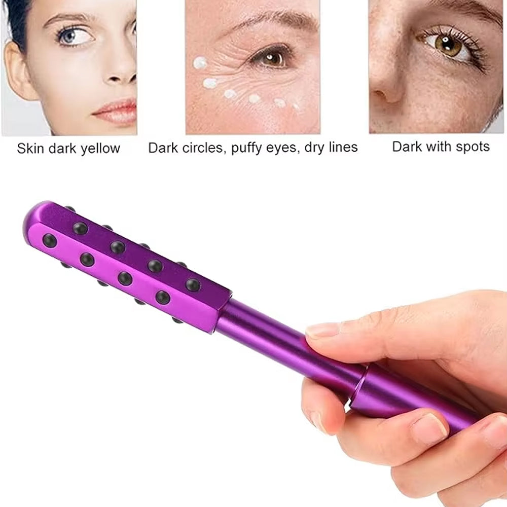 Germanium Facial Roller Beauty Stick with Massage Grains in Ten Styles