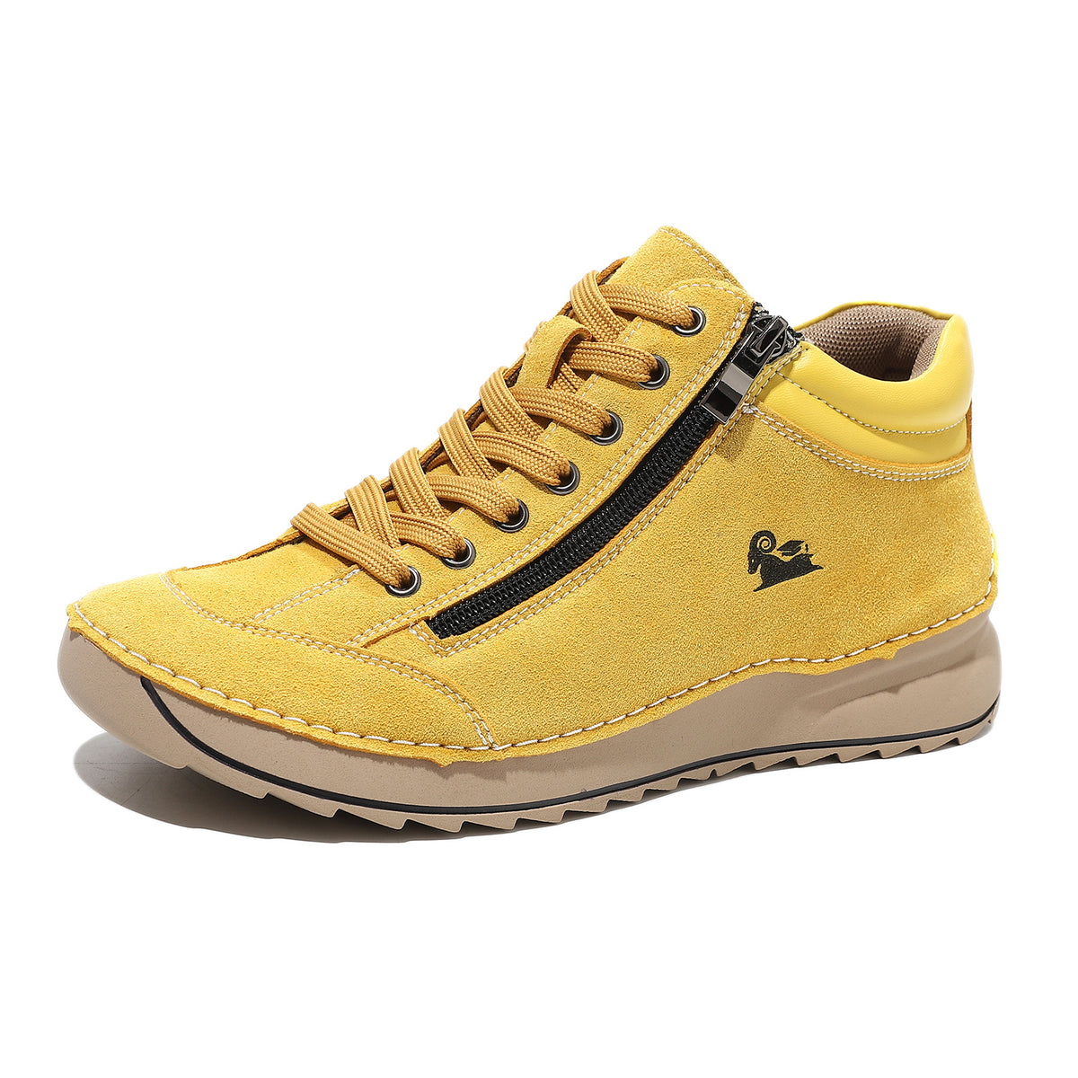 Women's Flat Casual Dress Shoes in Soft Leather-Look with Six Colours