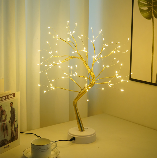LED Copper Wire Fairy Lights for Bedroom, Warm Rice Grain and Round Styles