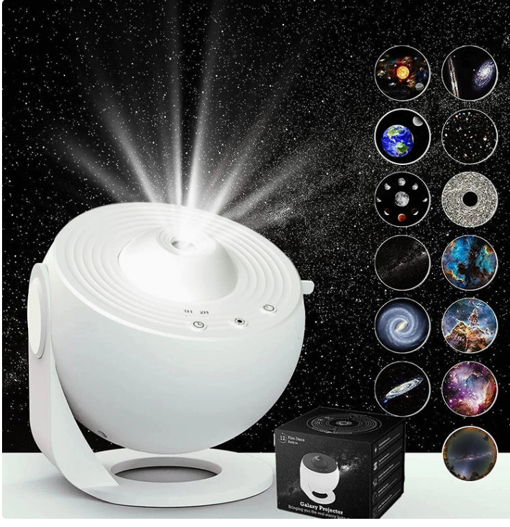 Galaxy Starry Sky Projector Night Light With 360 Degree Rotation