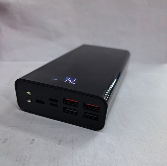 Batterie externe de grande capacité 30000mAh avec écran numérique LCD