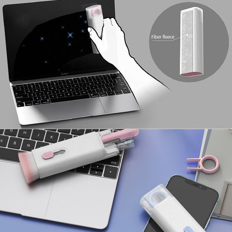 Multifunctional Cleaning Pen Set For Earbuds And Keyboards