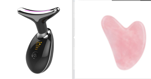 EMS Microcurrent Neck Beauty Device, Warm Massage Tool