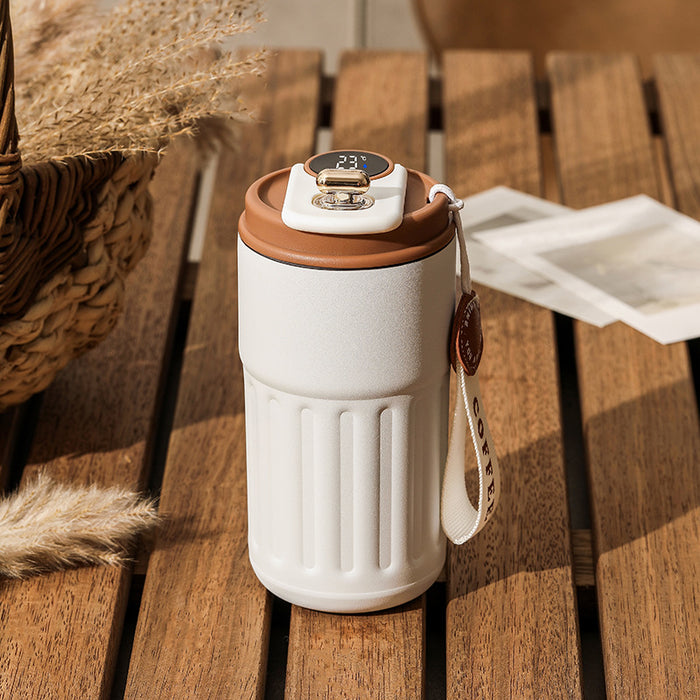 Smart isolerad flaska med temperaturvisning, 450 ml