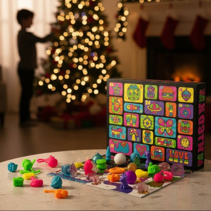 Kids' Advent Calendar with 24 Fidget and Squishy Toys