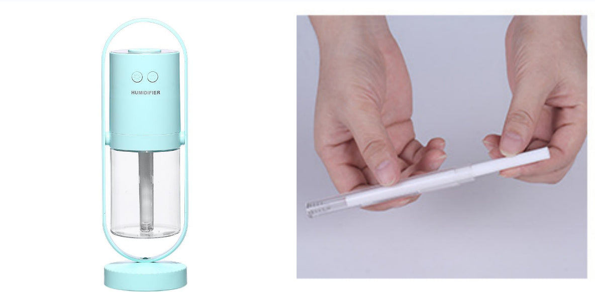 USB Air Humidifier With Projection Night Light, Ultrasonic