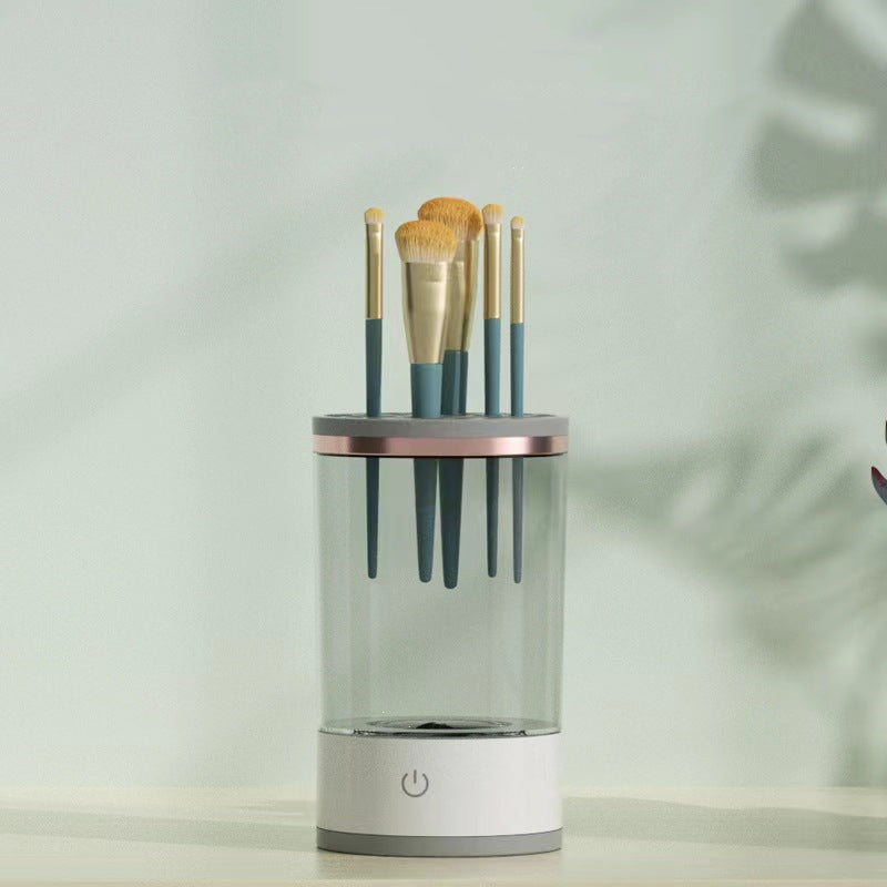 Electric Makeup Brush Cleaner With USB Charging, Automatic Spin