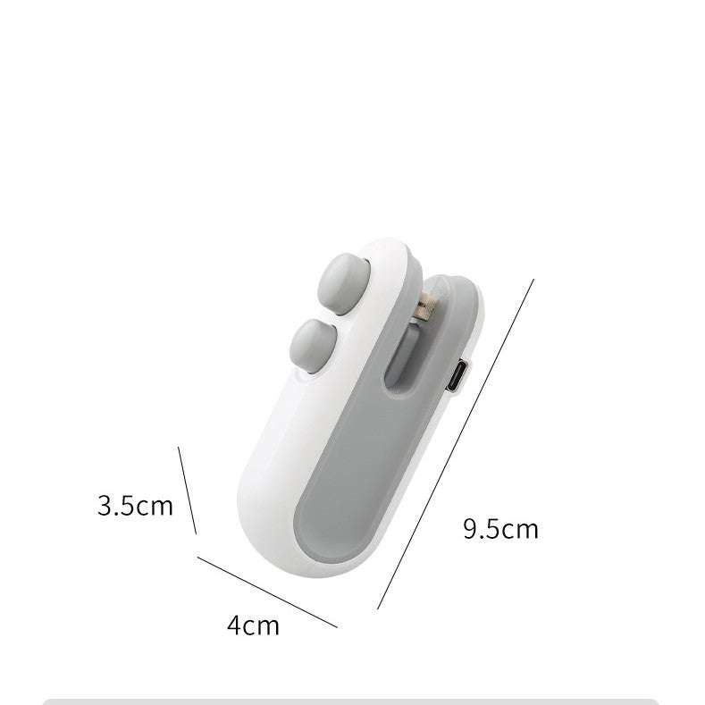 Handheld USB Mini Bag Sealer For Chip Bags and Snacks