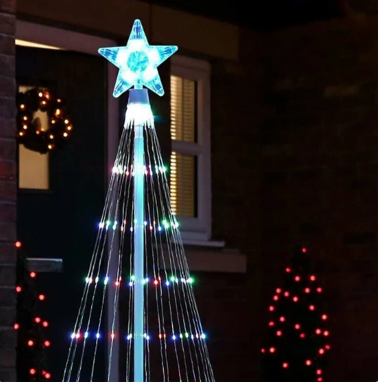 Multi Colour LED Animated Outdoor Christmas Tree Lights