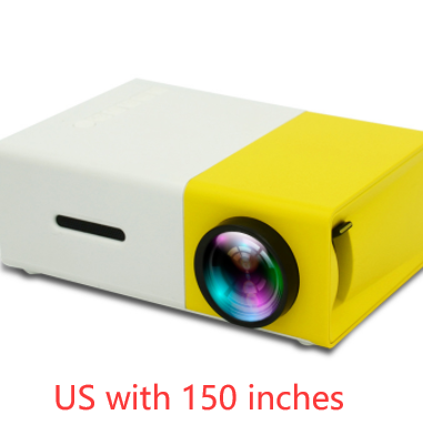 Mini HD LED Home Cinema Projector with HDMI and USB Audio