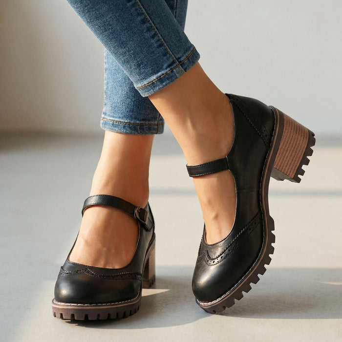 Darcy | Tacones clásicos con tira en T y punta cerrada