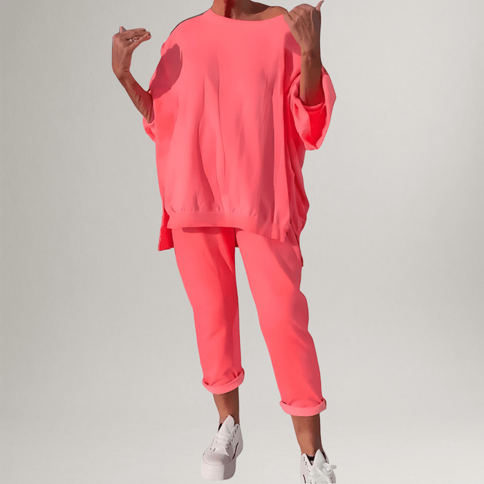 Winona | Ensemble classique avec blouse oversize et pantalon
