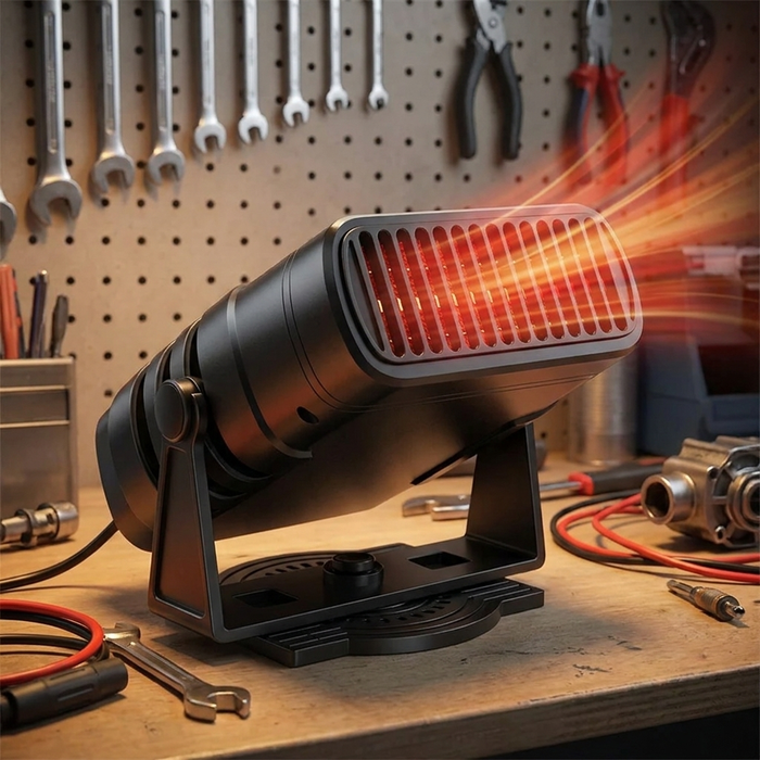 RoadWarmer: stufa portatile per auto da 12V