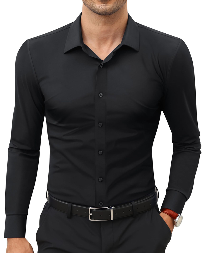 Arvid | Tailored Long Sleeve Dress Shirt
