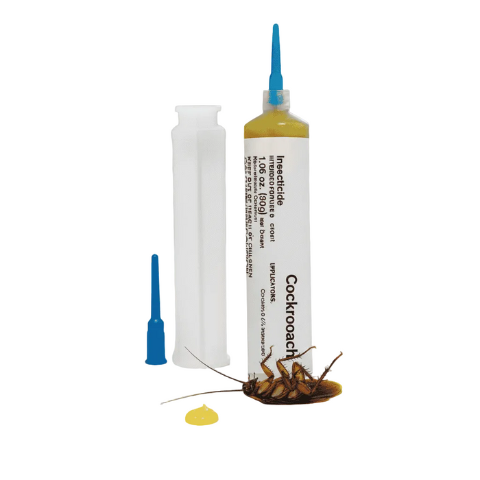 Cockroach Bait Gel with Precision Applicator for Indoor and Outdoor