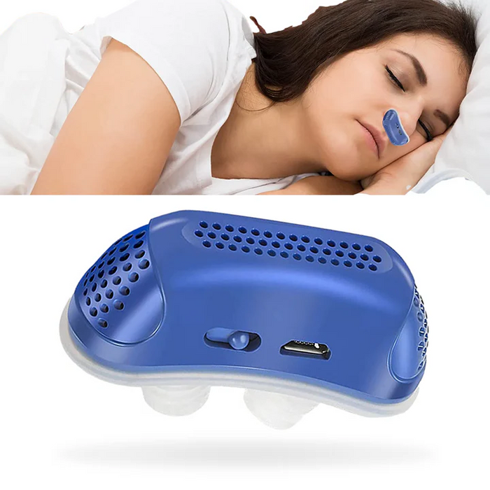 Dispositivo antirressonar mini em silicone médico para viagens