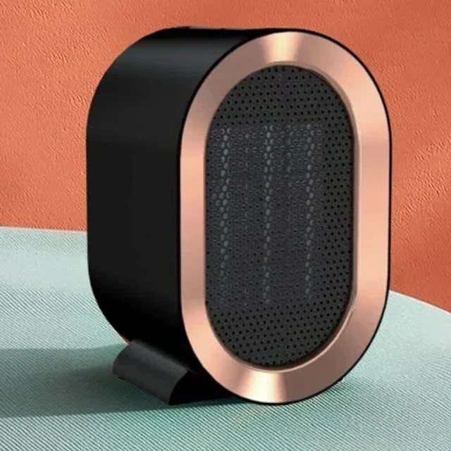 Calefactor eléctrico portátil pequeño de bajo consumo y eficiencia energética para habitaciones, con ahorro de energía