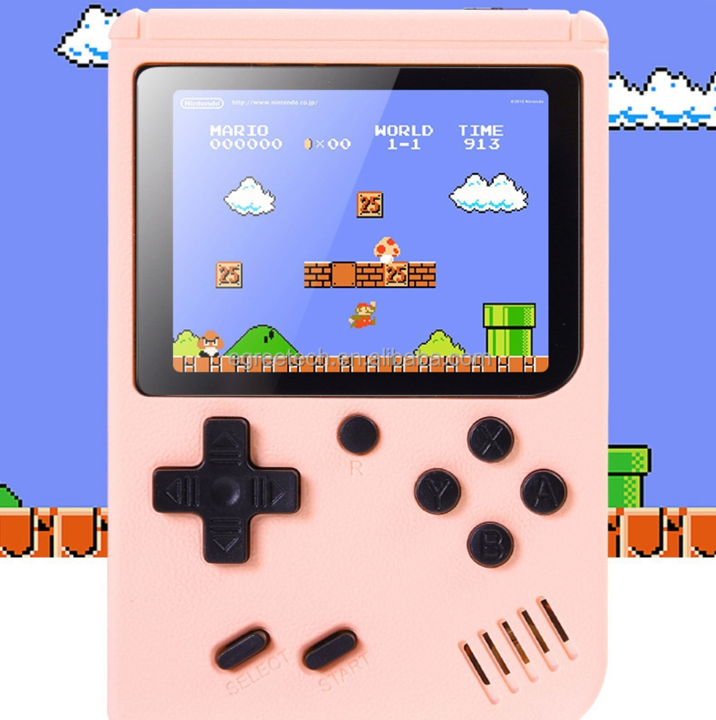 Retro Handheld Game Console with 400 Built-In Classic Games