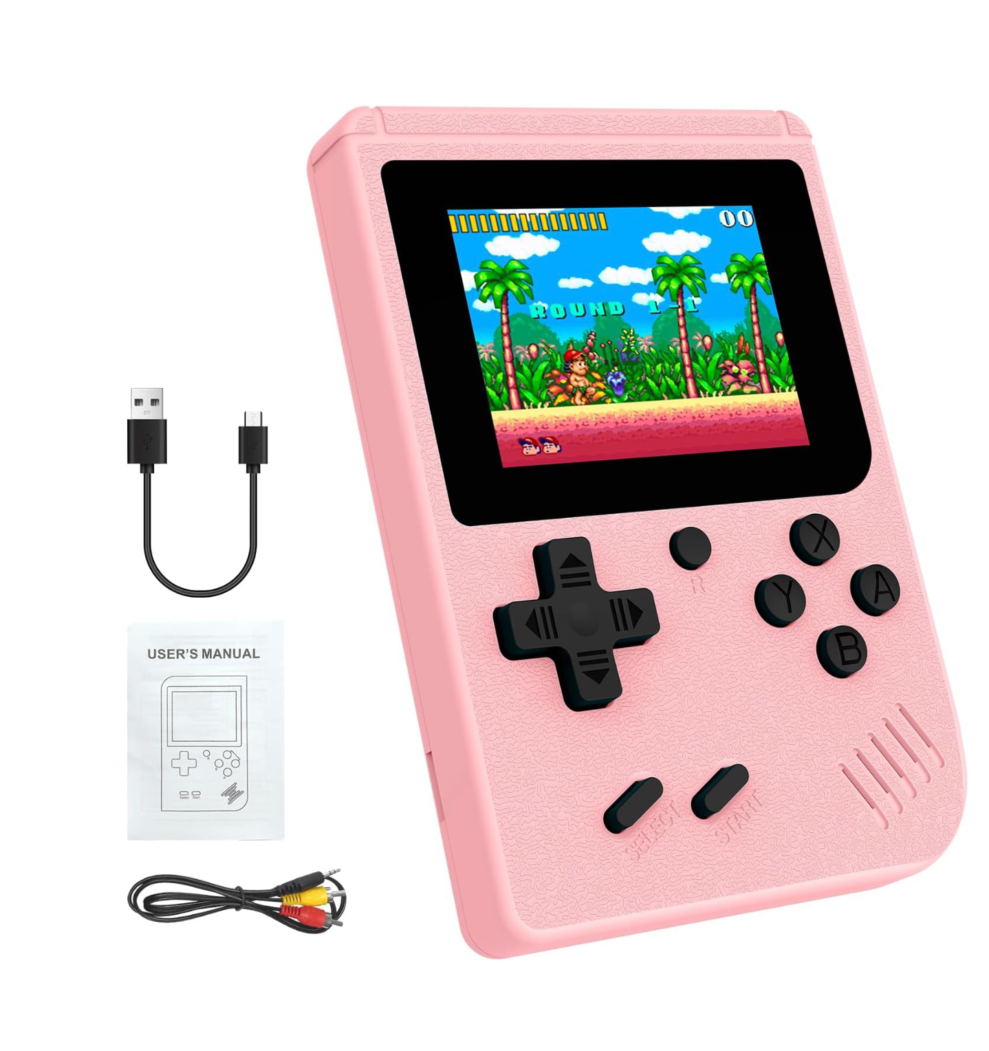 Retro Handheld Game Console with 400 Built-In Classic Games