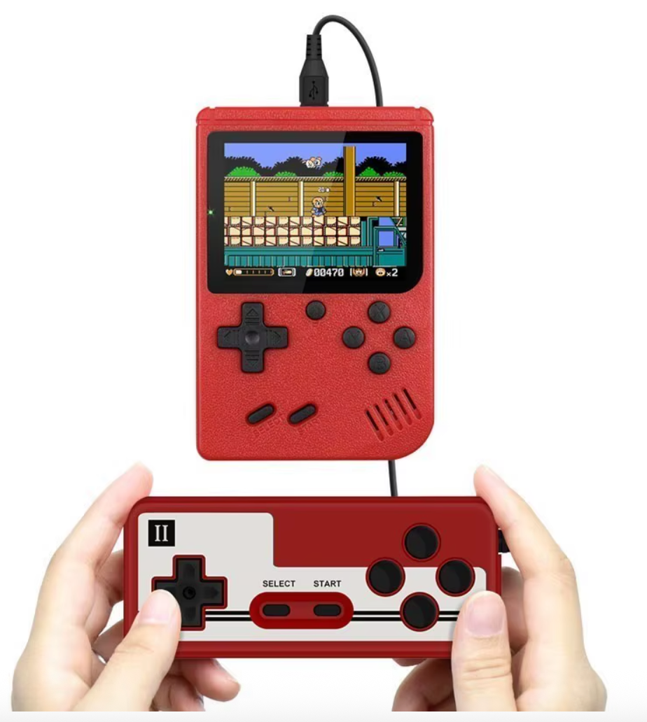 Retro Handheld Game Console with 400 Built-In Classic Games