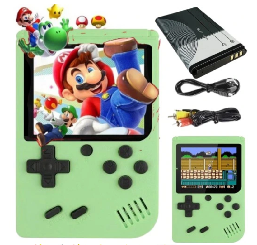 Retro Handheld Game Console with 400 Built-In Classic Games
