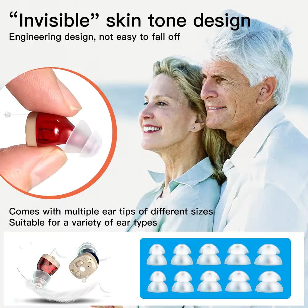 Rechargeable Hearing Aids with Intelligent Sound Amplification