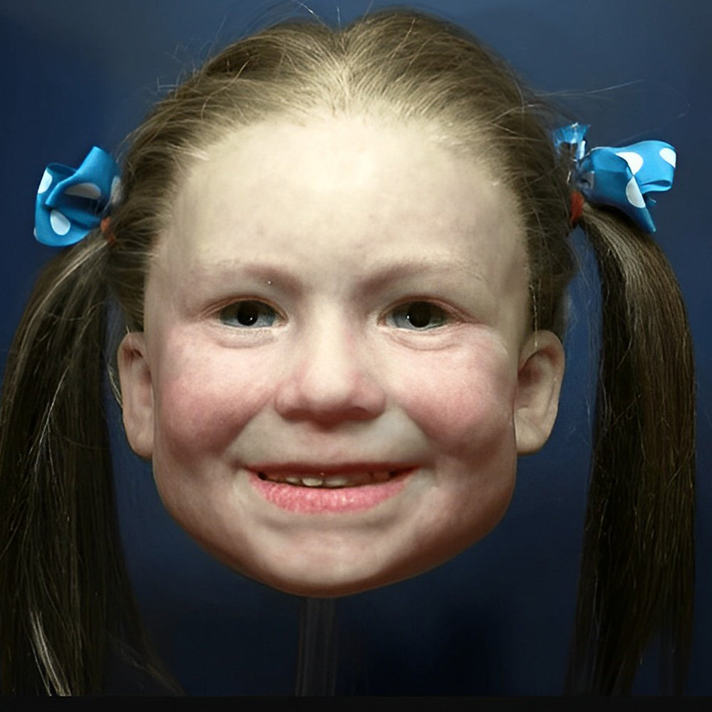 Unisex Realistic Latex Face Mask with Movable Mouth for Cosplay